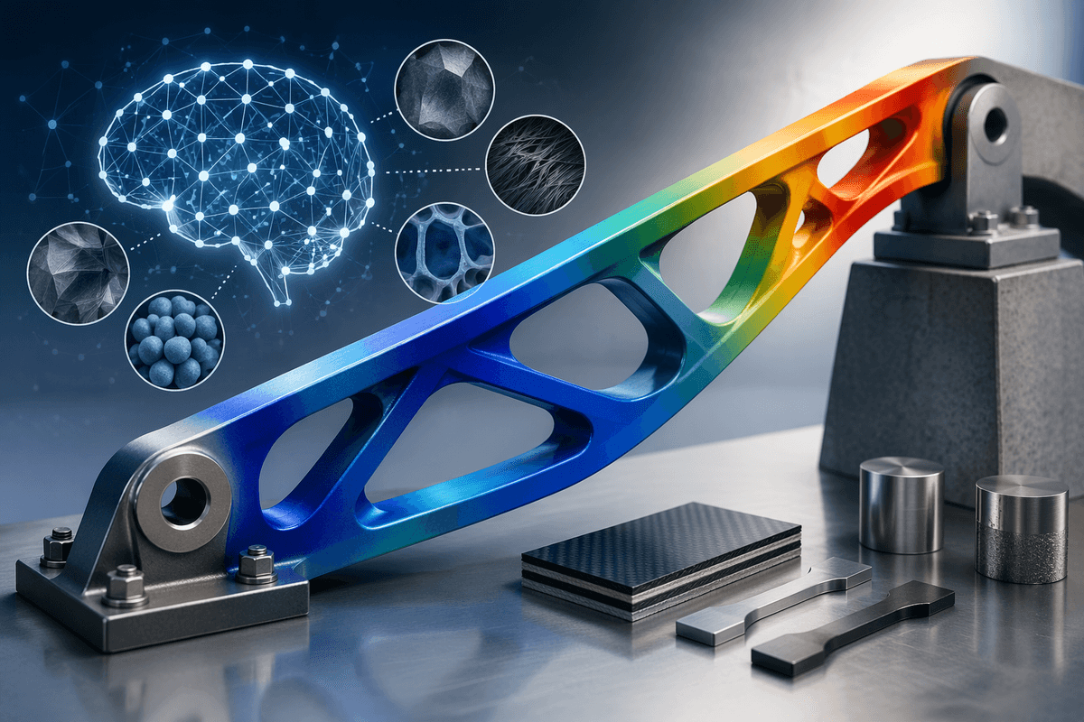 Material Discovery AI Optimizes Structural Design