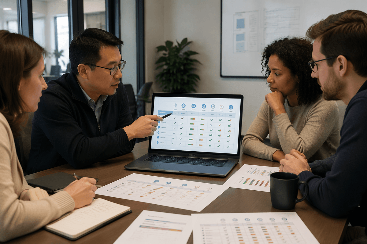 Turn requirements into a simple scorecard of trade-offs