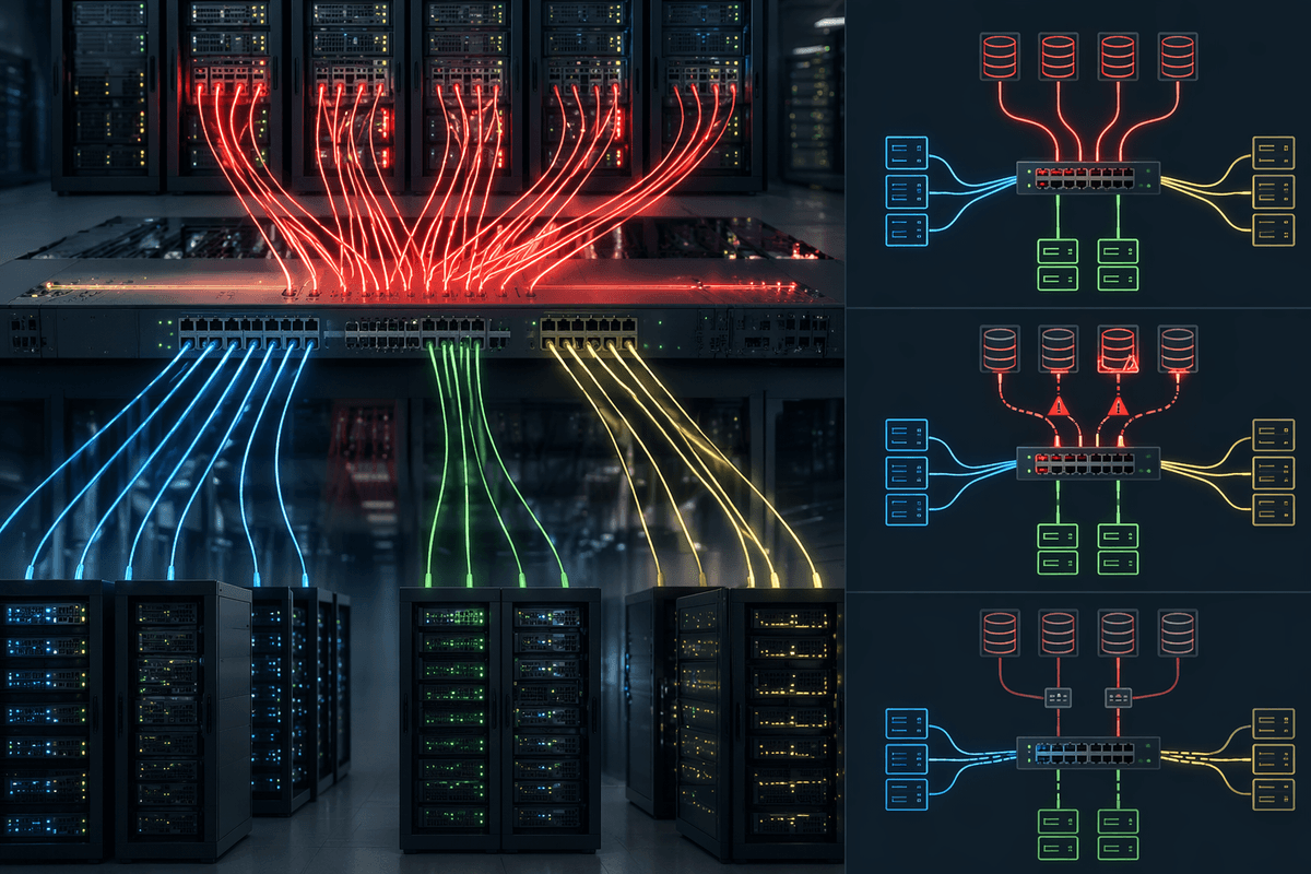 Matching topology to workload: training, inference, and storage