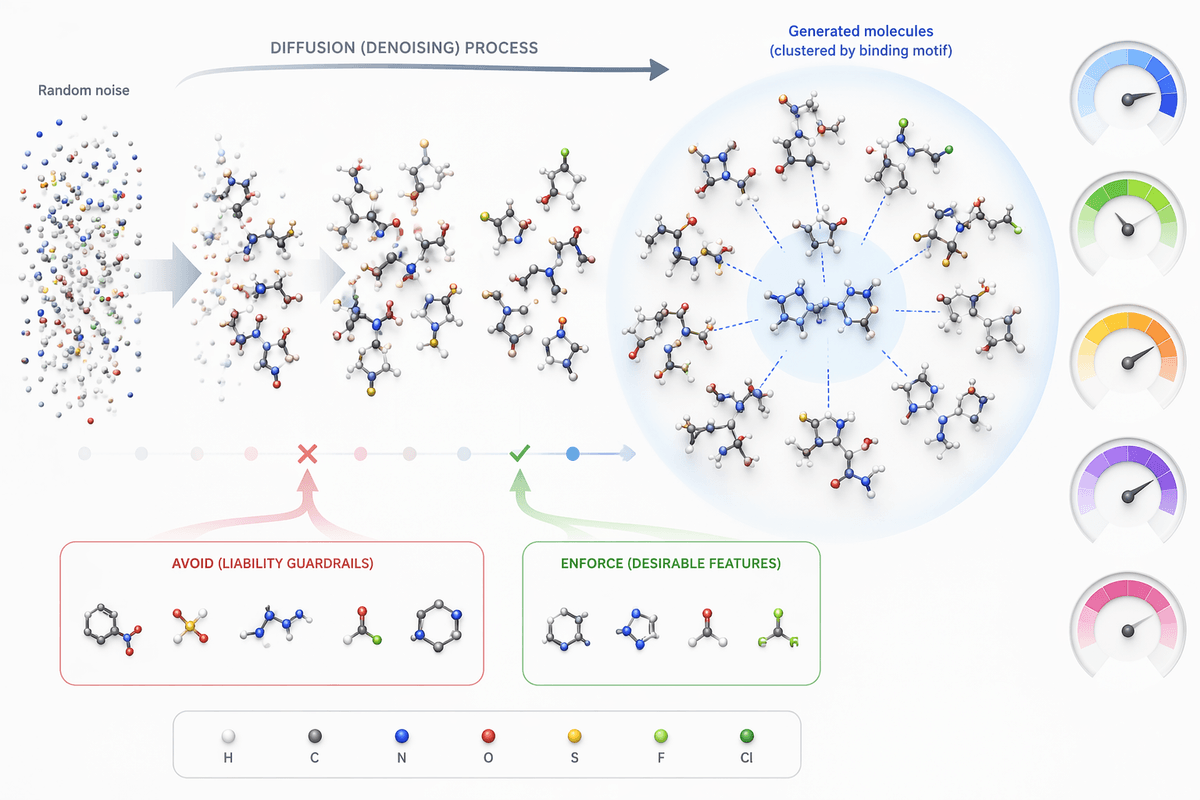 Where diffusion actually saves time in the discovery pipeline